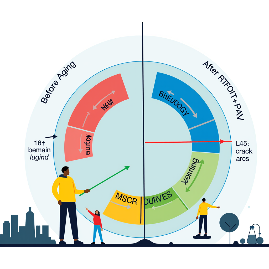 Aging in complex materials is often described through separate changes in chemistry, rheology, recovery, or damage tolerance measured before and after conditioning. While useful, such descriptions do not test whether these observables reflect coordinated manifestations of a common latent transition. Here we introduce a paired-state latent analysis framework for multimodal aging measurements and apply it to a paired dataset of co-modified bitumen binders characterized by FTIR chemistry, multi-frequency dynamic shear rheology, MSCR response, and LAS behavior before aging and after combined RTFOT+PAV conditioning. The framework treats these measurements as branch-specific observations of a shared latent constitutive-aging state and separates the paired response into a baseline latent state and an aging-induced shift. A dominant latent coordinate captured the main cross-modal variation, distinguished unaged from aged states, and remained stable under resampling, branch exclusion, preprocessing changes, and permutation-based null testing. Together, the results support a coherent latent-state interpretation of paired multimodal aging measurements in this system and show that baseline constitution can be separated from aging response in multimodal degradation analysis.