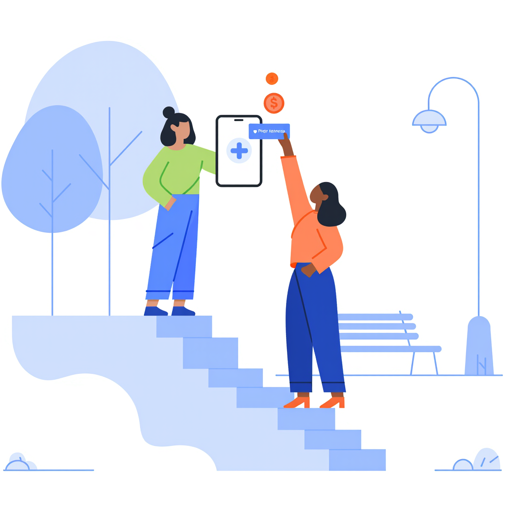 Referral section
Refer and earn with Prefr referrals.
an illustration showing refferal